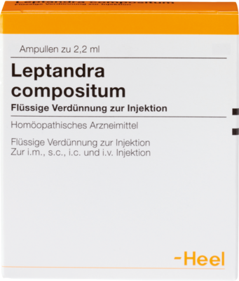 Biologische Heilmittel Heel GmbH LEPTANDRA COMPOSITUM Ampullen 100 St 04313486