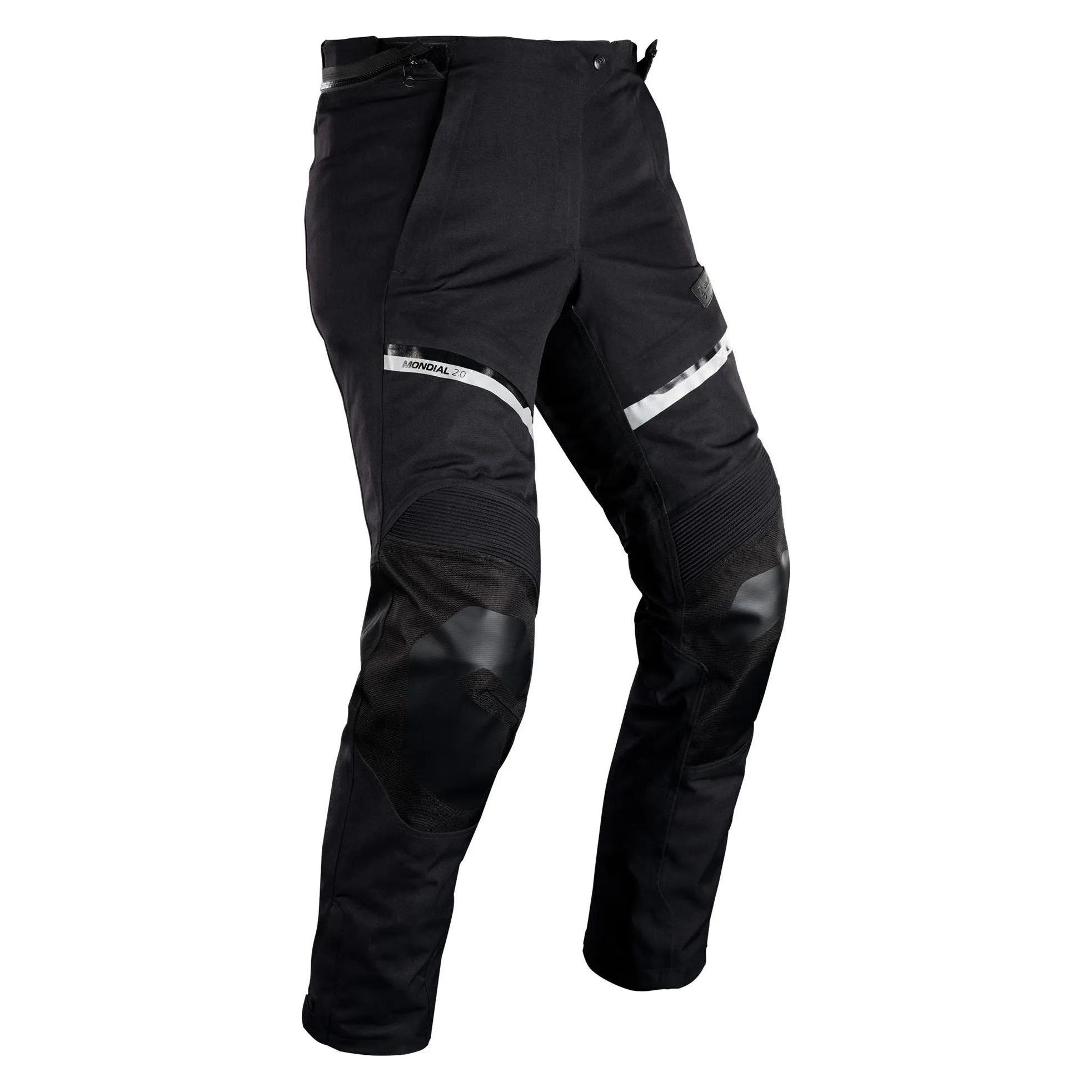 Oxford Damen Mondial 2.0 Dry2Dry Laminat Motorradhose, Schwarz, 38 (Damen, 38) (TW226101R12)