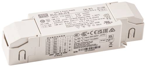 MEAN WELL XLC-40-24-S LED-Treiber 40.8W 1St.