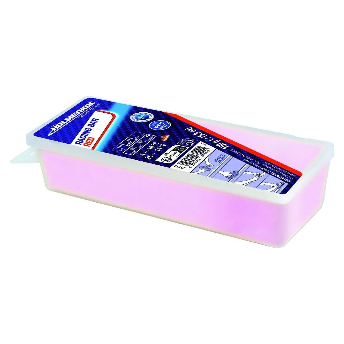 Holmenkol Racing Bar Red 150g 27112