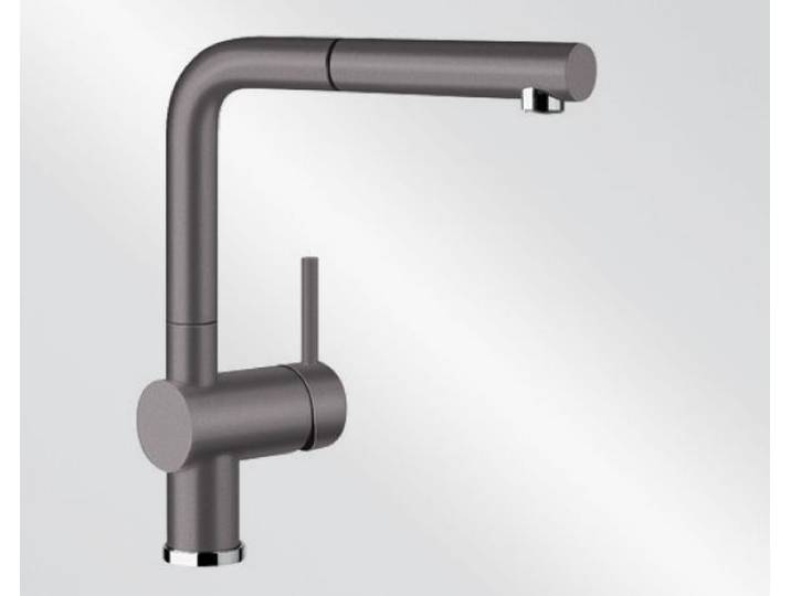 BLANCO LINUS-S, Grau, Hebelgriffe, Einzelbild, Keramik, 140°, G3/8