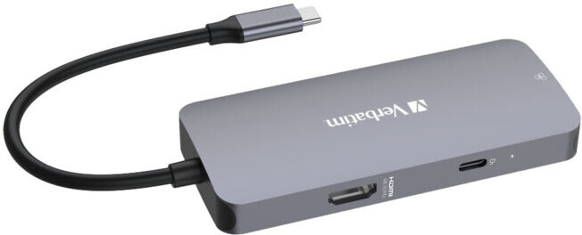 Verbatim Hub Multiport CMH-05 32150 USB-C 4K 60 Hz 100 W PD (32150)