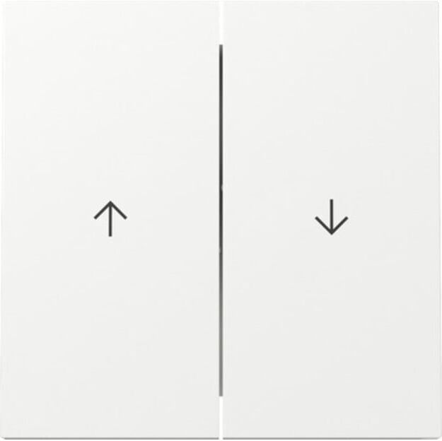 Gira Interrupteur double flèche blanc pur 329470 (329470)