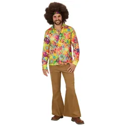 Hemd "60s" für Herren, bunt