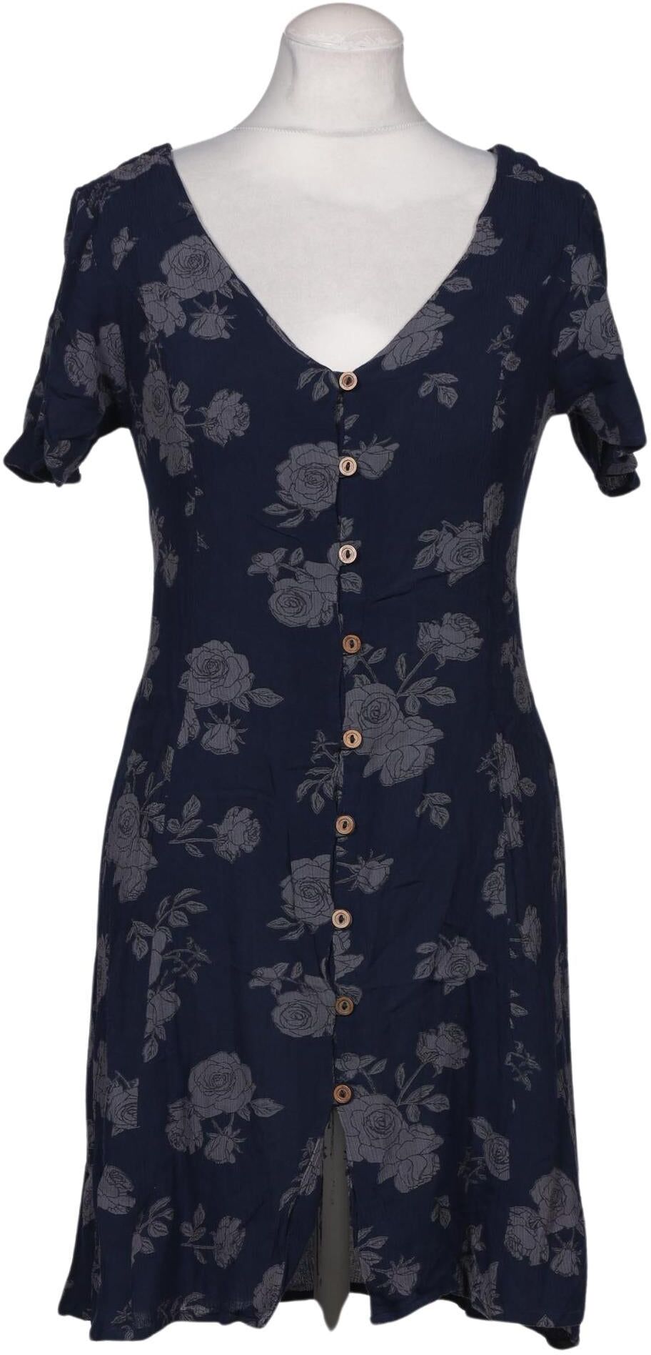 Element Damen Kleid, Marineblau, Gr. M, Viskose - Second Hand