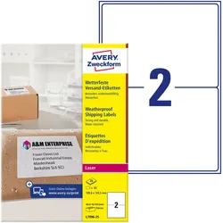 Avery, Etiketten, Versand-Etiketten