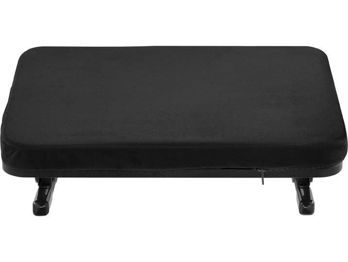 Maclean MC-460 Repose-pieds ergonomique avec coussin amovible et angle d'inclinaison réglable de +20 à -20° Repose-pieds de bureau pour le bureau et la maison 400x300mm