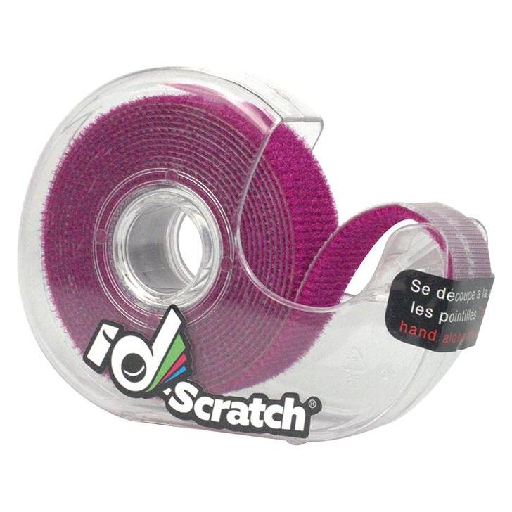 PatchSee Klettband-Box ID-SCRATCH Dispender Box Violett (20 mm, 10 kg) (IDS-VR-BOX-2.0)