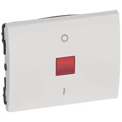 Legrand 777018 Wippe mit eingesetztem transparentem Fenster ultraweiß