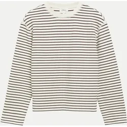 Sweatshirt mit Ringel-Muster Mehrfarbig 38