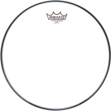 "Remo 13"" Vintage Emperor Clear "