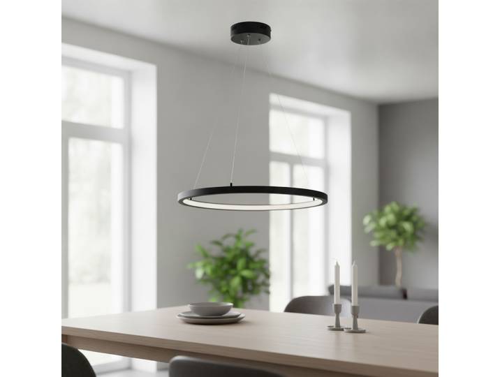 Zwarte hanglamp Empatia design enkel Lyora - 110248