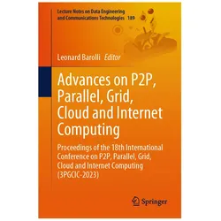 Advances on P2P, Parallel, Grid, Cloud, Fachbücher von Leonard Barolli