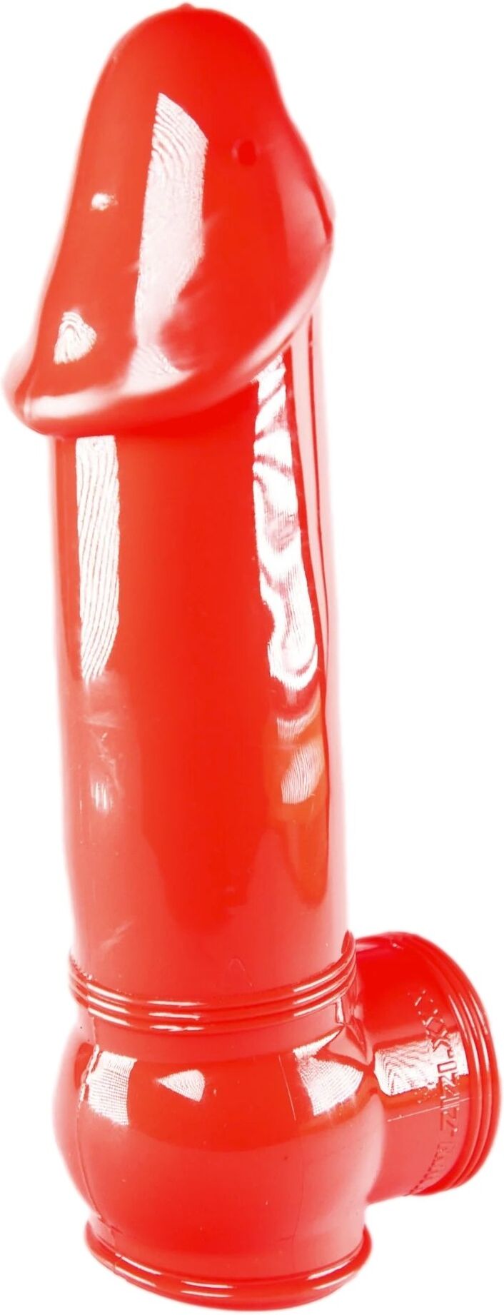 Zizi XXX Gaine de pénis Zizi Megamen Bite 19 x 5 cm Rouge