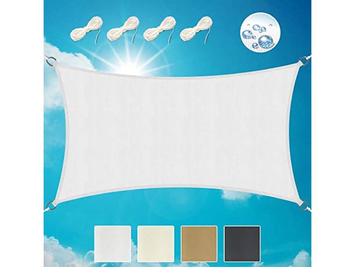 Sol Royal Sonnensegel rechteckig wasserdicht Segeltuch UV Sonnenschutz