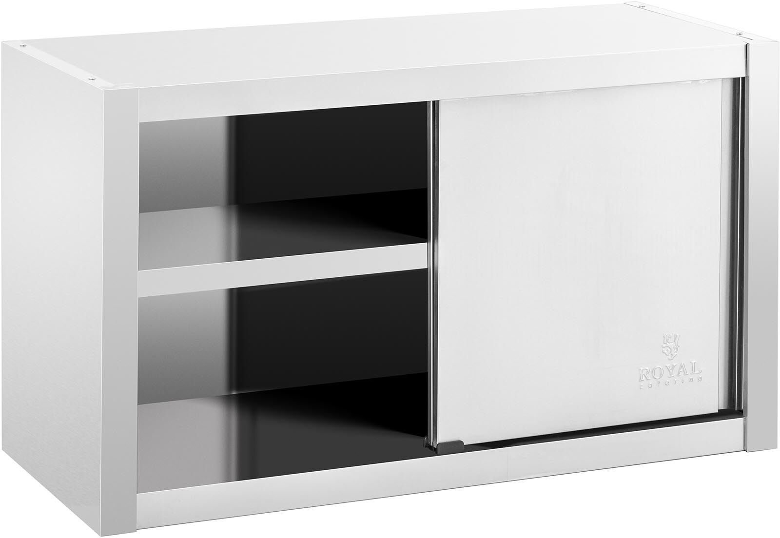 Royal Catering Stainless Steel Hanging Cabinet - 100 x 45 cm RCSSWC-100X45-S