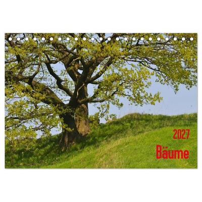 Bäume (Tischkalender 2027 DIN A5 quer), CALVENDO Monatskalender
