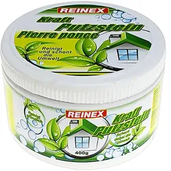Reinigungsstein Reinex Kraft Putzstein Dose mit Schwamm 400g mit einem Arbeitsgang reinigen, polieren und pflegen