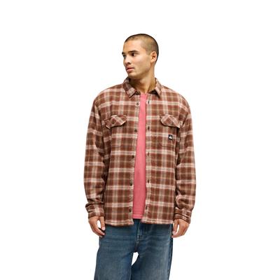 Langarmhemd QUIKSILVER "Venture Sherpa", Herren, Gr. XS, java venture, Obermaterial: 100% Baumwolle., Hemden
