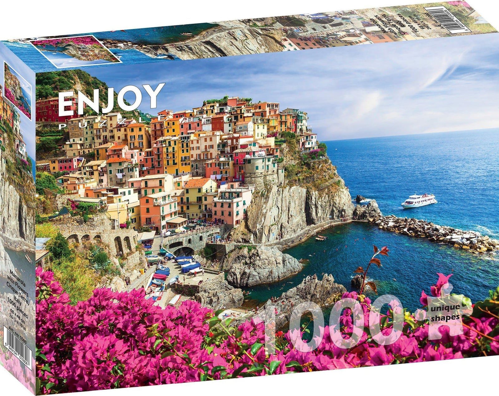Enjoy Puzzel 1000 stukjes Manarola, Cinque Terre, Italië