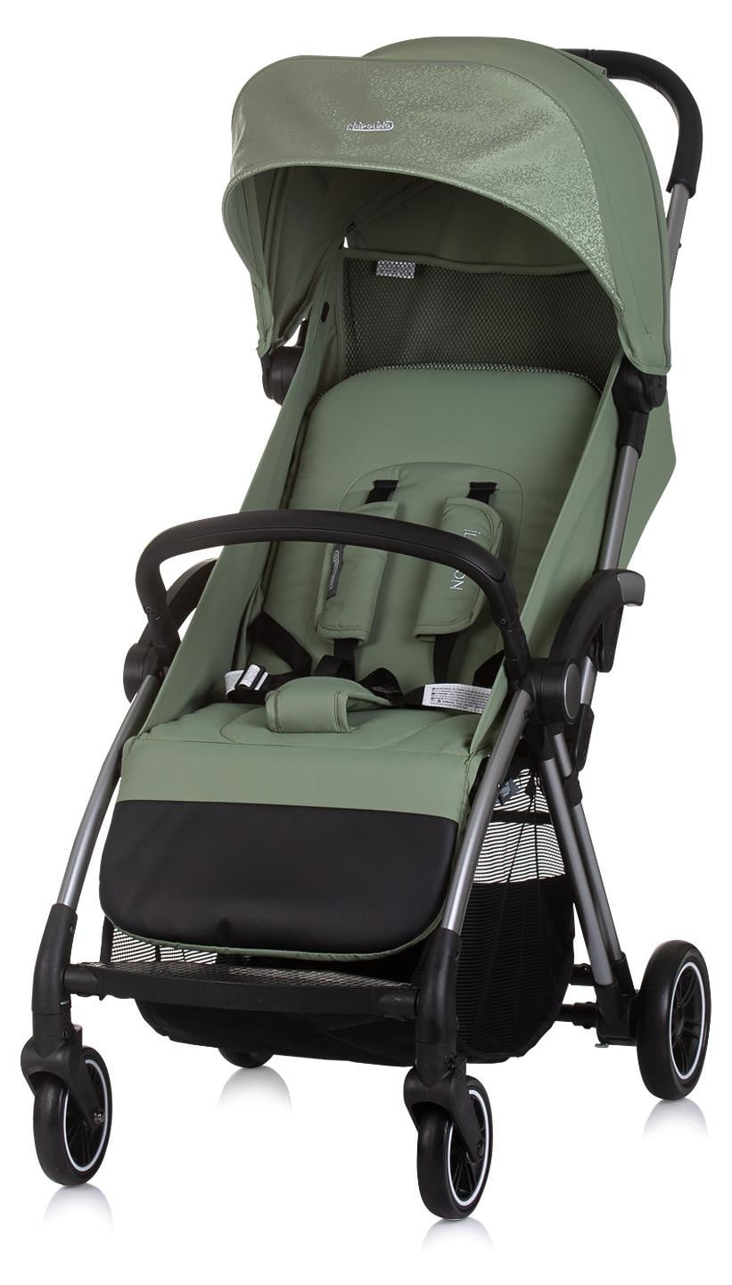 Chipolino kinderwagen Illusion, inklapbaar, groen