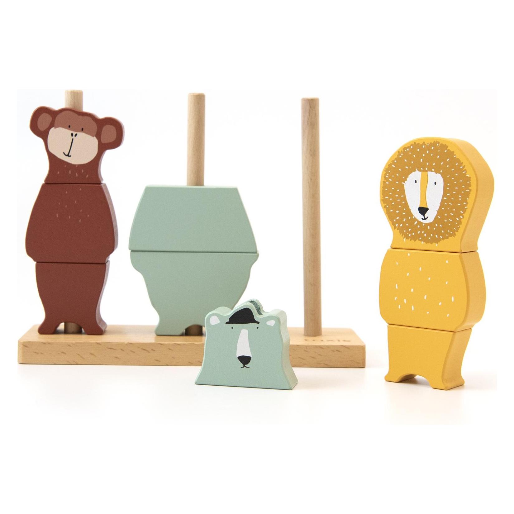 Trixie Baby Holzstapelpuzzle Tiere (B09HV99DGB)