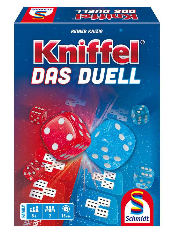 Schmidt Spiele Würfelspiel "Kniffel, Das Duell" - ab 8 Jahren - onesize