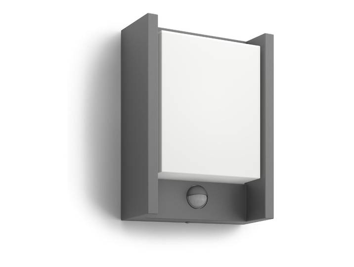 Philips myGarden IR LED Wandleu Arbour 600lm détection de mouvement Anthraz