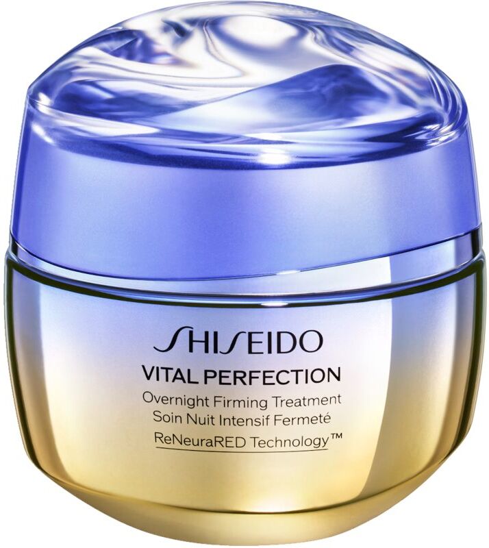 Shiseido Vital Perfection Overnight Firming Advanced Treatment festigende Liftingcreme für die Nacht 50 ml