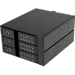 ST HSB3SATSASBA - 3x 3,5" trägerloser Hot Swap SATA Wechselrahmen
