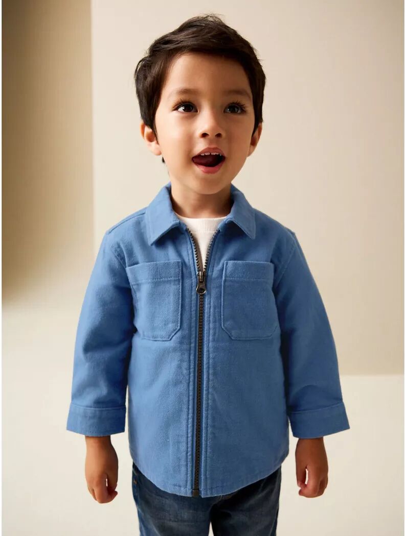 Next - Hemd, 4-5A, Blau Denim