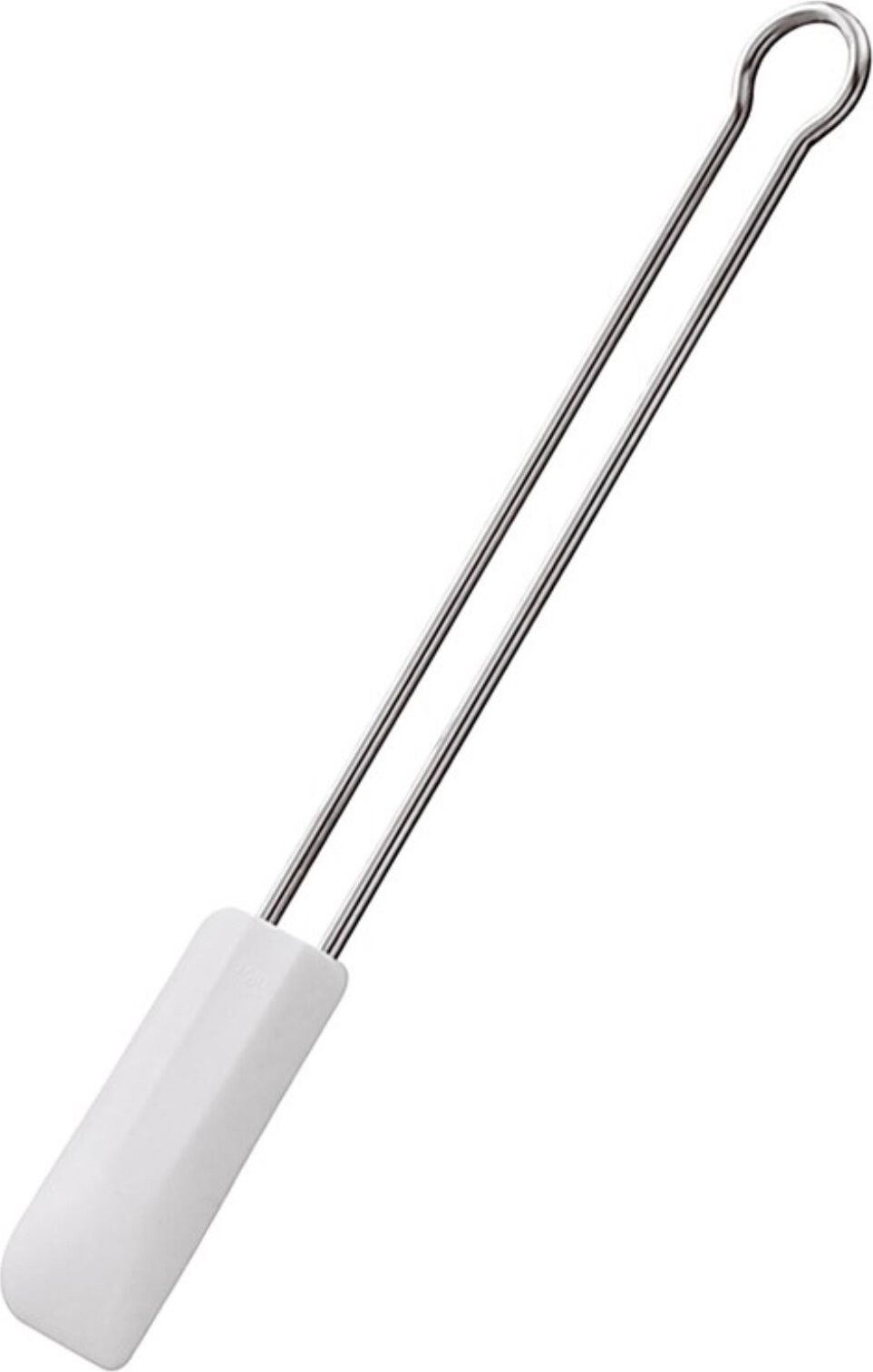 Rösle Deegschraper, siliconen, wit, 20 cm
