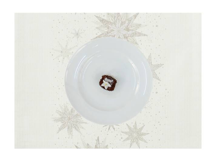 Tischset X-Mas Glam Typ B 35 x 0 x 48cm Beige/Beige