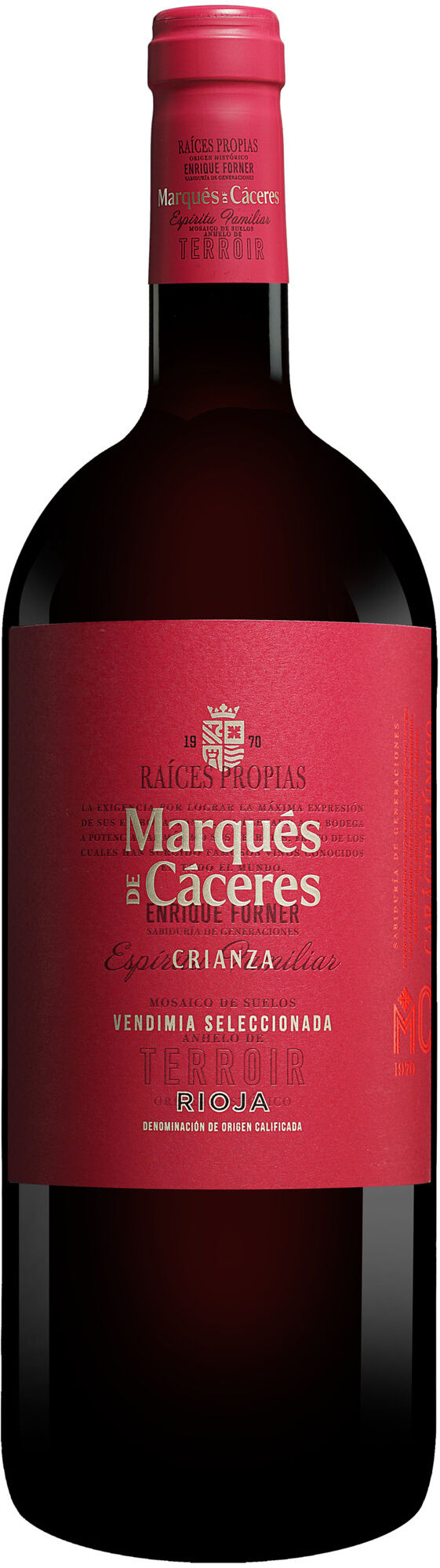Marqués de Cáceres - 1,5 L. Magnum 2022 13.5% Vol. Rotwein Trocken aus Spanien
