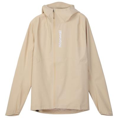 NNormal - Trail Rain Jacket 02 - Laufjacke Gr XL beige