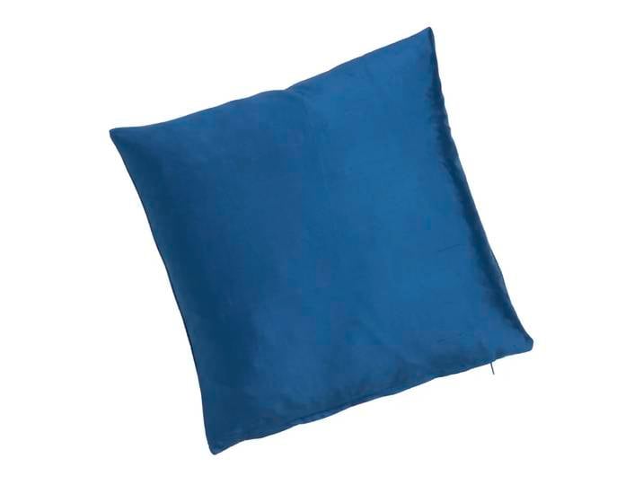 Zierkissenhülle Goa, Johann Jakob, blau, Seide