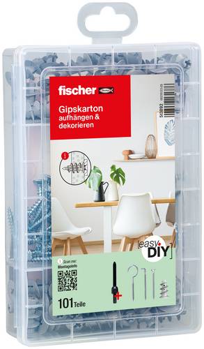 Fischer 513892 Dübel-Sortimentsbox 101 Teile