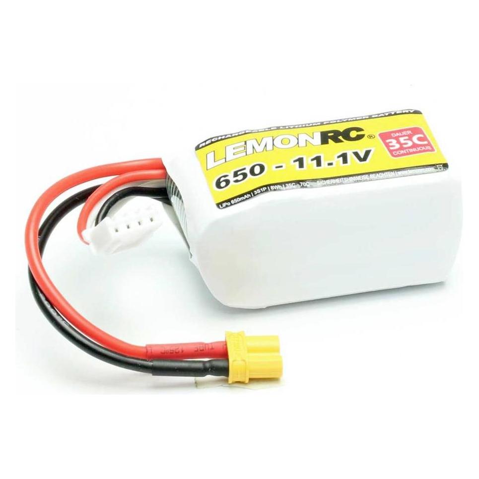 Pichler LEMONRC XT 650 - 11.1V (35C) Lipo Akku (650 mAh, 11.10 V) (15705)