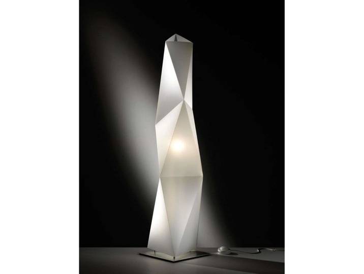Diamond Stehleuchte L Weiß - SLAMP - Wohnzimmer - Kunststoff