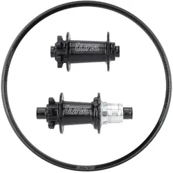 R2BIKE Laufradsatz 27,5" TR AM | Tune MTB 6-Loch Naben | Stans Alumini
