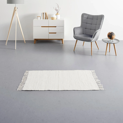 Fleckerlteppich Julia 2 Creme ca. 70x130cm