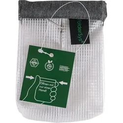 FolderSys SnapBag A7 schwarz/transparent