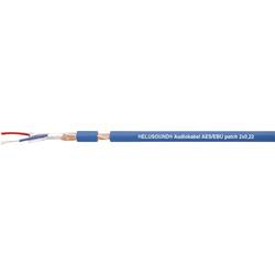 HELU 400031 Kombikabel HELUSOUND AES/EBU 2 x 0.22 mm² + 2 x 0.22 mm² Blau Meterware