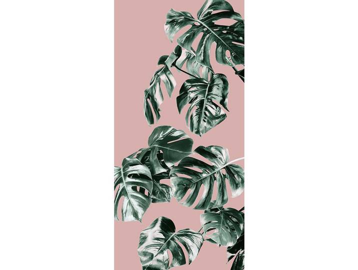 VLIESTAPETE MONSTERA ROSÉ PANEL