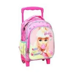 Barbie, Kindergartentasche, Happy Thoughts rollender Kindergarten-Rucksack, Tasche 30 cm