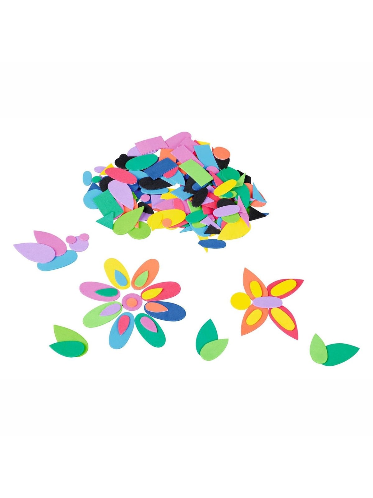 Colorations - Self-adhesive Foam Figures Stickers 1000pcs.