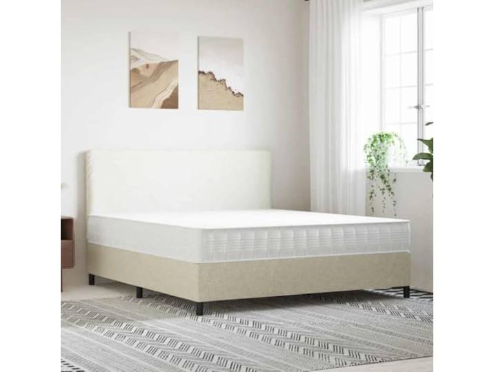 MNCVXAXG Taschenfederkernmatratze 180 x 200 cm 7 Liegezonen, orthopädisch, mittelhart, waschbarer Bezug, Vakuumverpackung