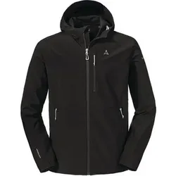 SCHÖFFEL Herren Schlupfjacke Softshell Jacket Tonion M, Größe 54 in Schwarz Schwarz
