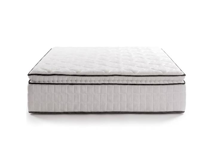 Matelas mousse 90x190 cm avec surmatelas intégré - 7 zones de confort
