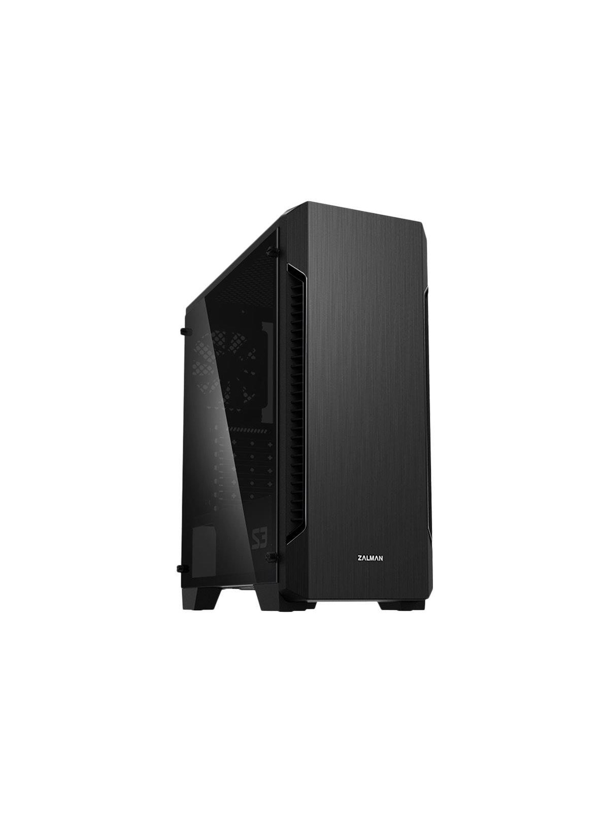 Zalman S3 TG - Gehäuse - Miditower - Schwarz